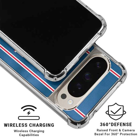 NBA Philadelphia 76ers Jersey Google Pixel 9/9 Pro Clear Case
